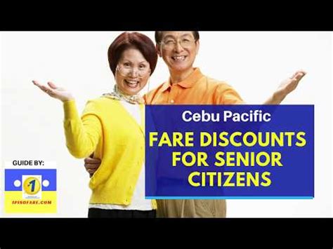does senior citizen have discount in cebu pacific|How To Avail Senior Citizen Discount In Cebu Pacific Online.